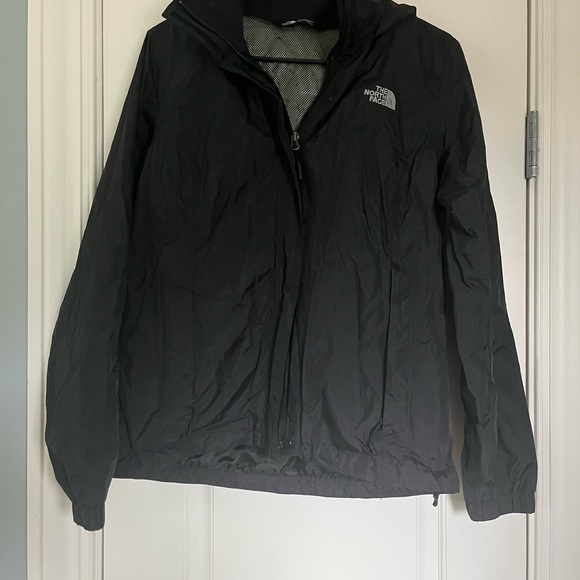 The North Face Black Raincoat - Picture 1 of 2